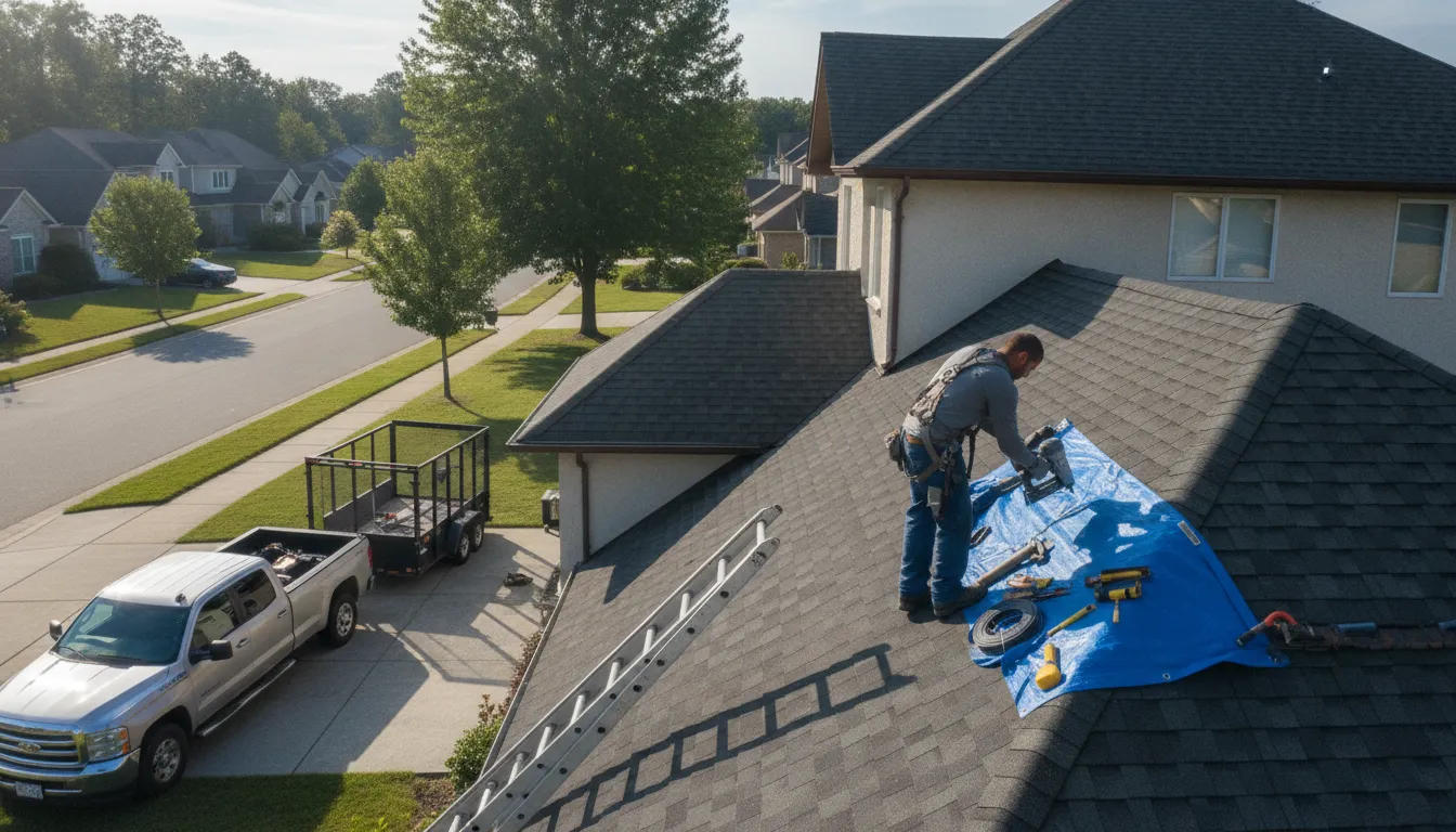 Trusted Storm Damage Roof Repair for Cumberland City Homes & Businesses
